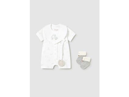 Darčeková súprava overal, ponožky a podbradník Mayoral - 2601727079