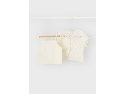 Set - háčkované tričko a tielko Mayoral - 2603015088