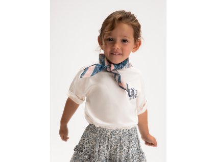 Tričko s potlačou a šatkou Mayoral - 2603009089