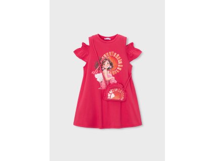 Šaty s potlačou a kabelkou Mayoral - 2603941012