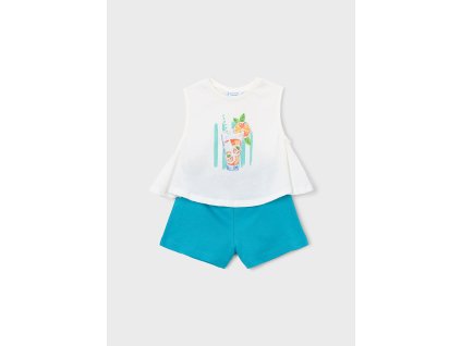 Set - tričko s potlačou a kraťasy Mayoral - 2603228070