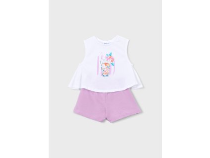 Set - tričko s potlačou a kraťasy Mayoral - 2603228071