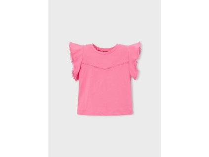 Tričko s čipkovaným lemom Mayoral - 2603008073