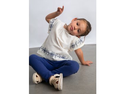 Set - vyšívaná blúzka a legíny Mayoral - 2603725091