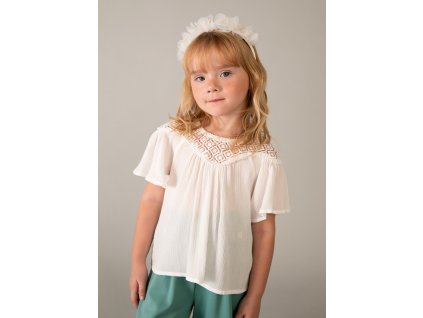 Čipkovaná blúzka Mayoral - 2603197034