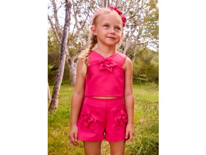 Krepový set - top a kraťasy Mayoral - 2603948094