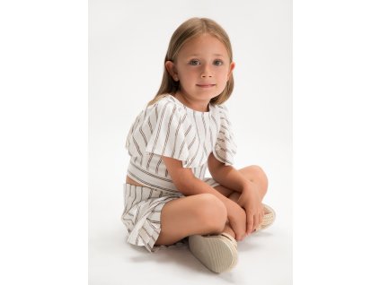 Pruhovaný set - blúzka a sukňa Mayoral - 2603949024