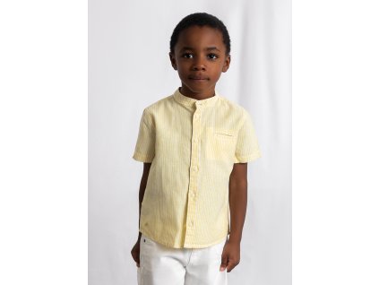 Ľanová košeľa s mao golierom Mayoral - 2603113015