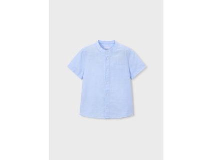 Ľanová košeľa s mao golierom Mayoral - 2603113018