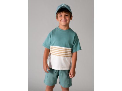 Set - tričko s potlačou a kraťasy Mayoral - 2603601018