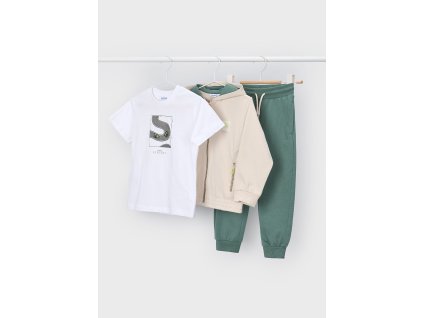 Tepláková súprava - tričko, tepláky a mikina Mayoral - 2603884072