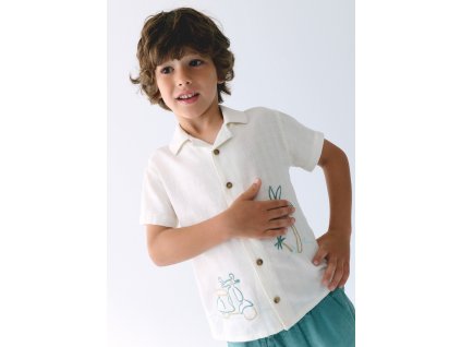 Košeľa s výšivkou Mayoral - 2603114022