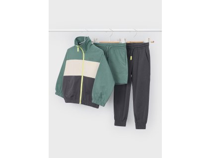 Tepláková súprava - mikina, tepláky a kraťasy Mayoral - 2603883061