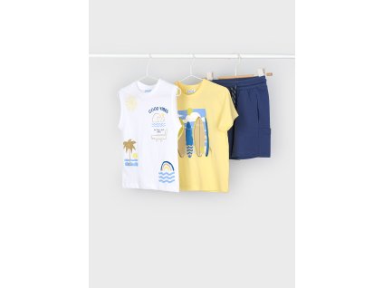 Set - tričko s potlačou a kraťasy Mayoral - 2603603029