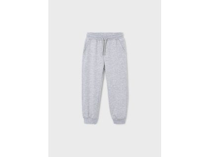 Mayoral - 00742015 Basic cuffed fleece trousers Heather gr