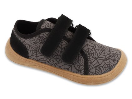 Tenisky BEFADO BAREFOOT 141XY002 - šedo-čierne