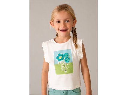 Tielko s potlačou a 3D kvetom Mayoral - 03023039