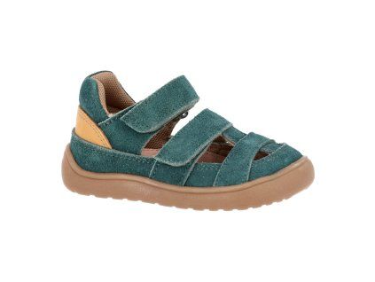 Protetika - barefoot polootvorené topánky DIZY green