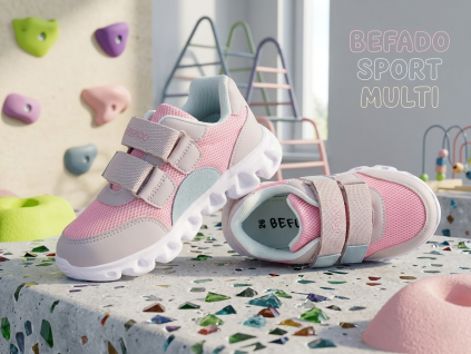 Tenisky BEFADO SPORT MULTI 516PX486 - ružová