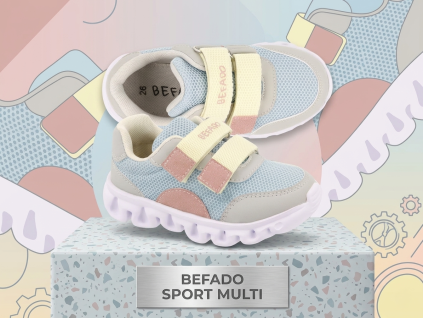 Tenisky BEFADO SPORT MULTI 516PX487 - modrá