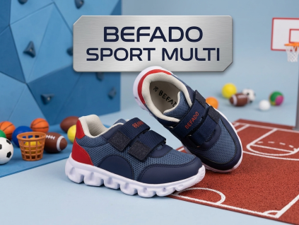 Tenisky BEFADO SPORT MULTI 516PX491 - modrá