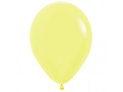 Latexový balónik žltý Neon