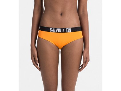 Spodný diel plaviek Calvin Klein INTENSE POWER oranžové