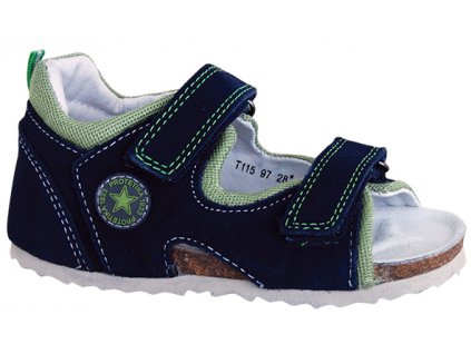 Protetika - sandále ORS T 115 modro-zelená  28-38