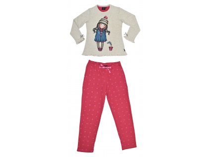 Gorjuss - Dievčenské pyžamo s dlhým rukávom - Pom Pom