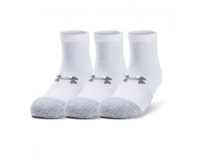 Pánske ponožky set 3 ks Under Armour 1346753-100 biela