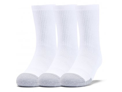Chlapčenské ponožky set 3 ks Under Armour 1346750-100 biela