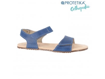 Protetika - t 201 BELITA modrá - dámska barefootová obuv