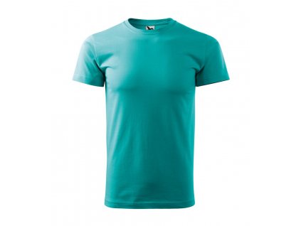 Pánske tričko ADLER Basic 129 - smaragdovozelená