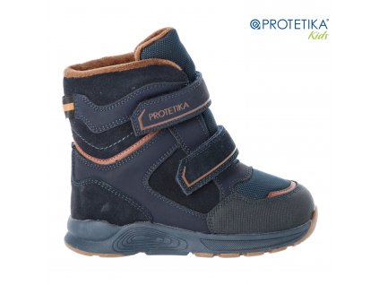 Protetika - zimné topánky s membránou PRO-tex TINO brown - zateplené