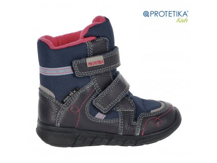 Protetika - zimné topánky s membránou PRO-tex DENERIS navy - zateplené