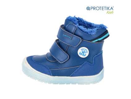 Protetika - zimné topánky TORIN blue - zateplené kožušinkou