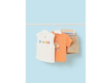 Set - tričko s potlačou a kraťasy Mayoral - 2401658035