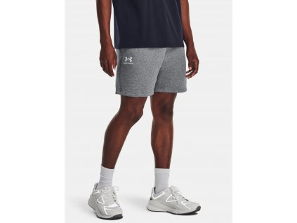 Kraťasy UA Essential Fleece Shorts-GRY