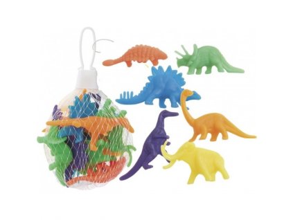 Figúrky farebné Dinosaury - 12ks