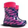 Gumáky Twister Lux Print V - srdce bodky