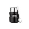 Thermos Style - termoska na jedlo so skladacou lyžicou a šálkou 470 ml - červená