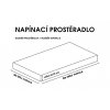 Froté napínacia plachta Tehlová