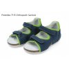 Protetika - sandále ORS T 115 modro-zelená  28-38