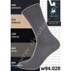Pánske bambusové ponožky WOLA w94.028 G95 čierne