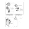 Thermos Active - detská termoska s dvomi uzávermi 800 ml - modrá