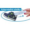 Protetika - zimné topánky RIKI blue - zateplené kožušinkou