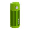 Thermos FUNtainer - detská termoska so slamkou 355 ml - celá zelená