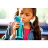 Thermos FUNtainer - detská termoska so slamkou 355 ml - celá tyrkysová