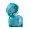 Thermos FUNtainer - detská termoska so slamkou 355 ml - celá tyrkysová