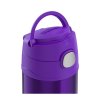 Thermos FUNtainer - detská termoska so slamkou 355 ml - celá fialová